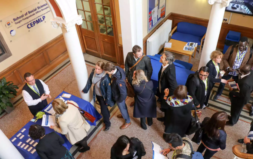 Delegates Inside Carnegie